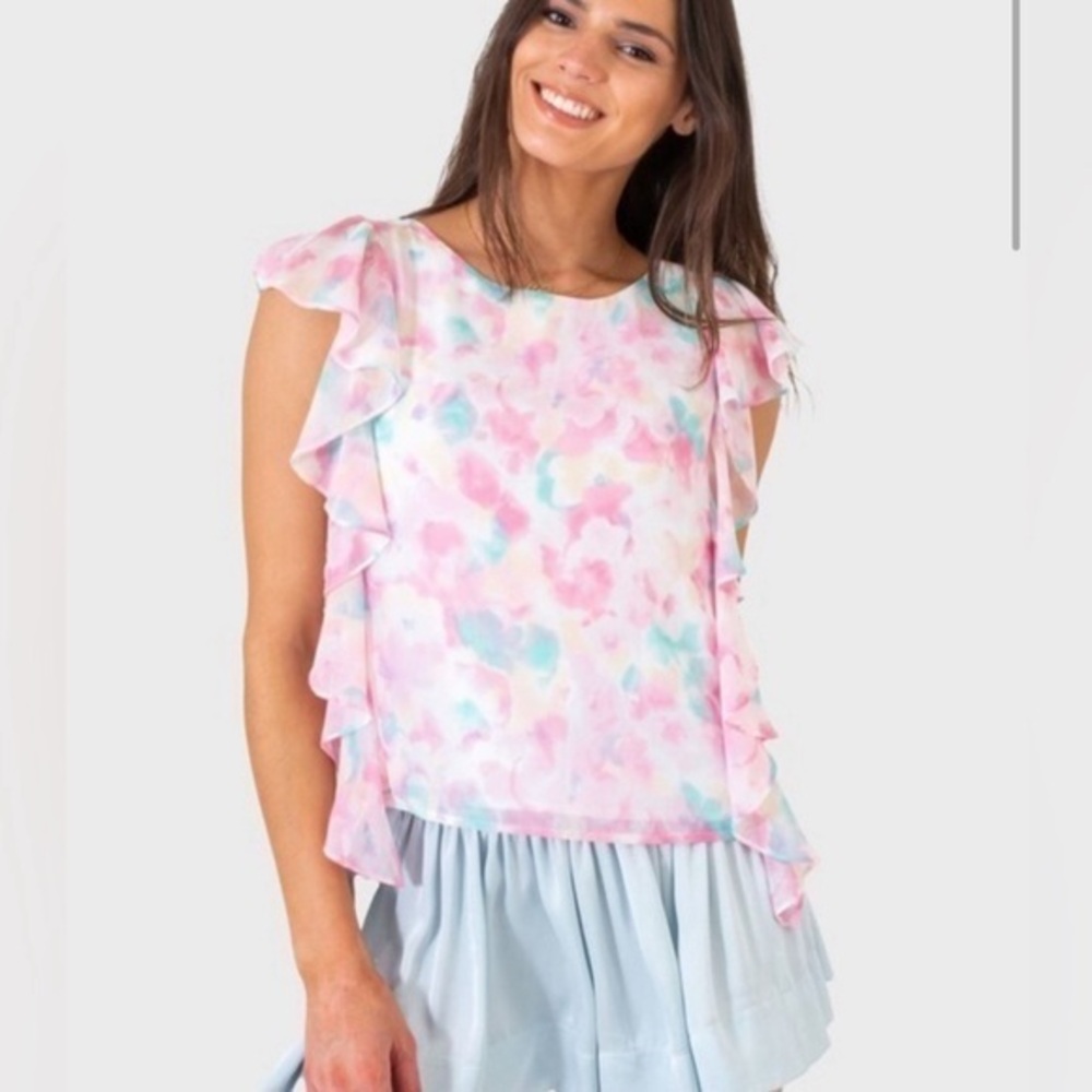 Koch Size S • Cara Top Cotton Candy Tie Dye.